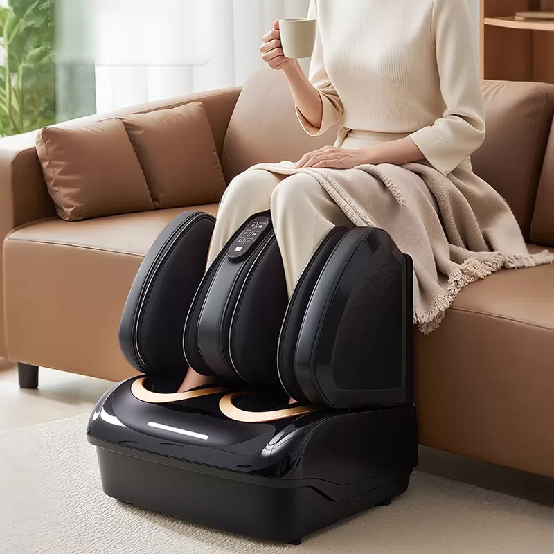High Quality New Design 3D Kneading Shiatsu Foot Massager with Heat thumbnail 6